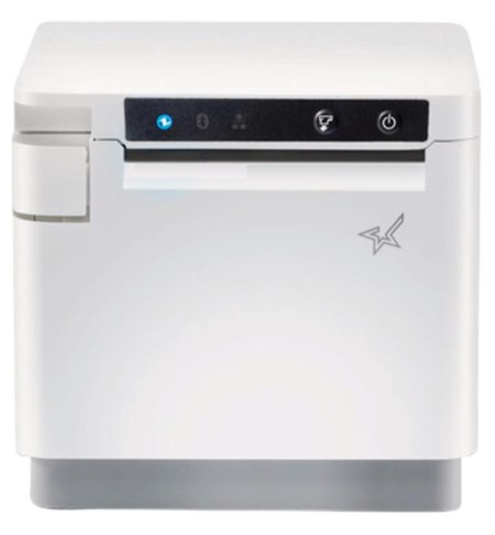 Star Micronics mC-Print3 MCP31CI mPOS Receipt Printer, White Case